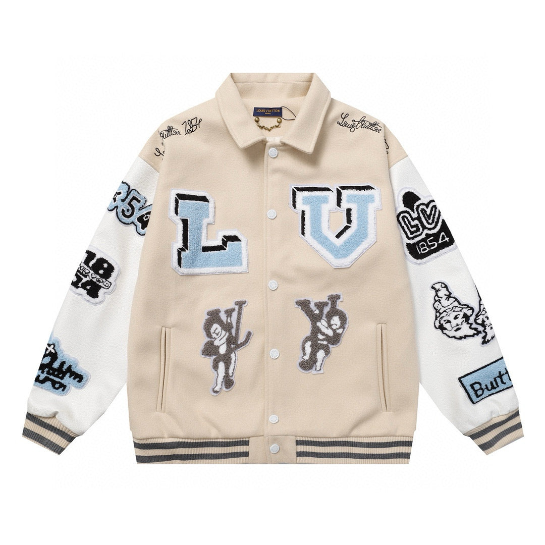 Louis Vuitton Bugs Bunny Letterman Varsity Jacket.