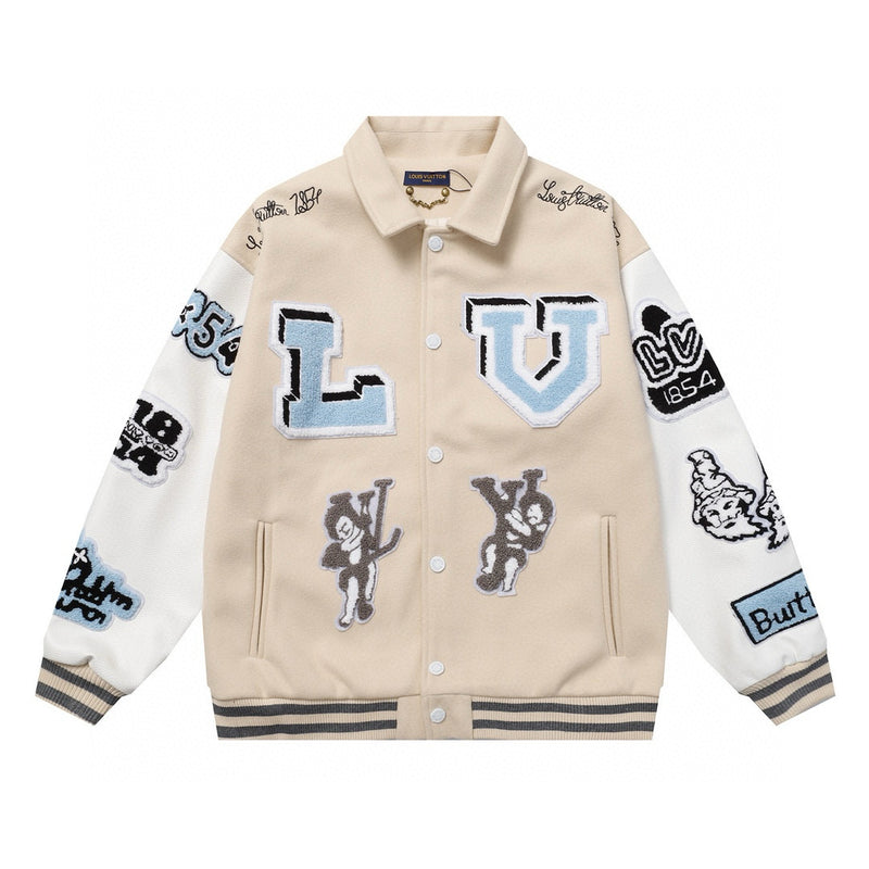Louis Vuitton Bugs Bunny Letterman Varsity Jacket.