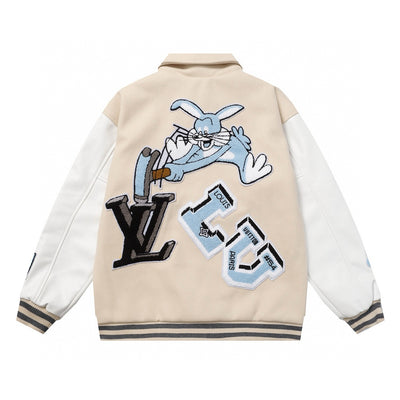 Louis Vuitton Bugs Bunny Letterman Varsity Jacket.