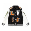 Louis Vuitton varsity jacket.