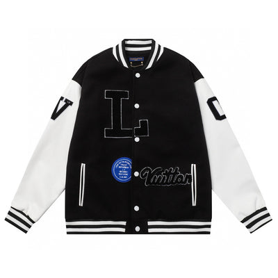 Louis Vuitton varsity jacket.