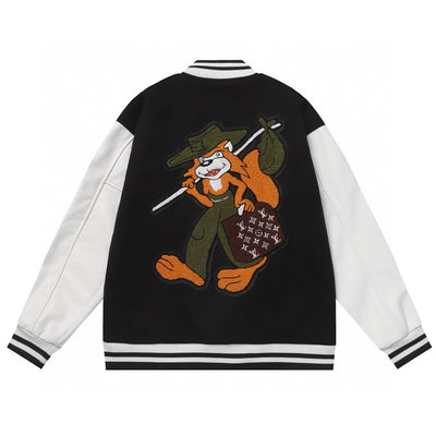 Louis Vuitton varsity jacket.