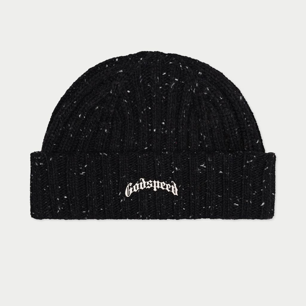 OG Logo Emblem Beanie (Black/Oreo) - GOGLEBOREO