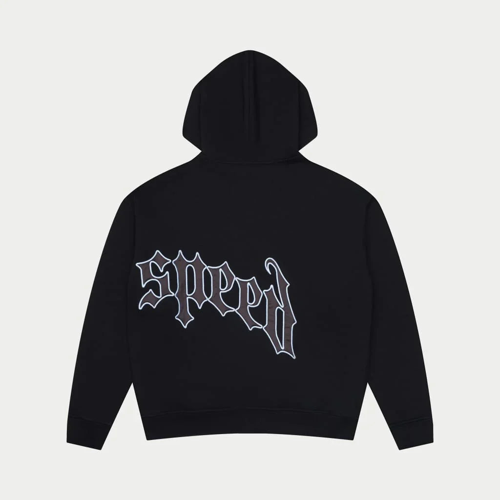 OG Logo Sweatsuit V2 Hoodie (Blk/Light Blue) - GOGLSWTV2LBLU