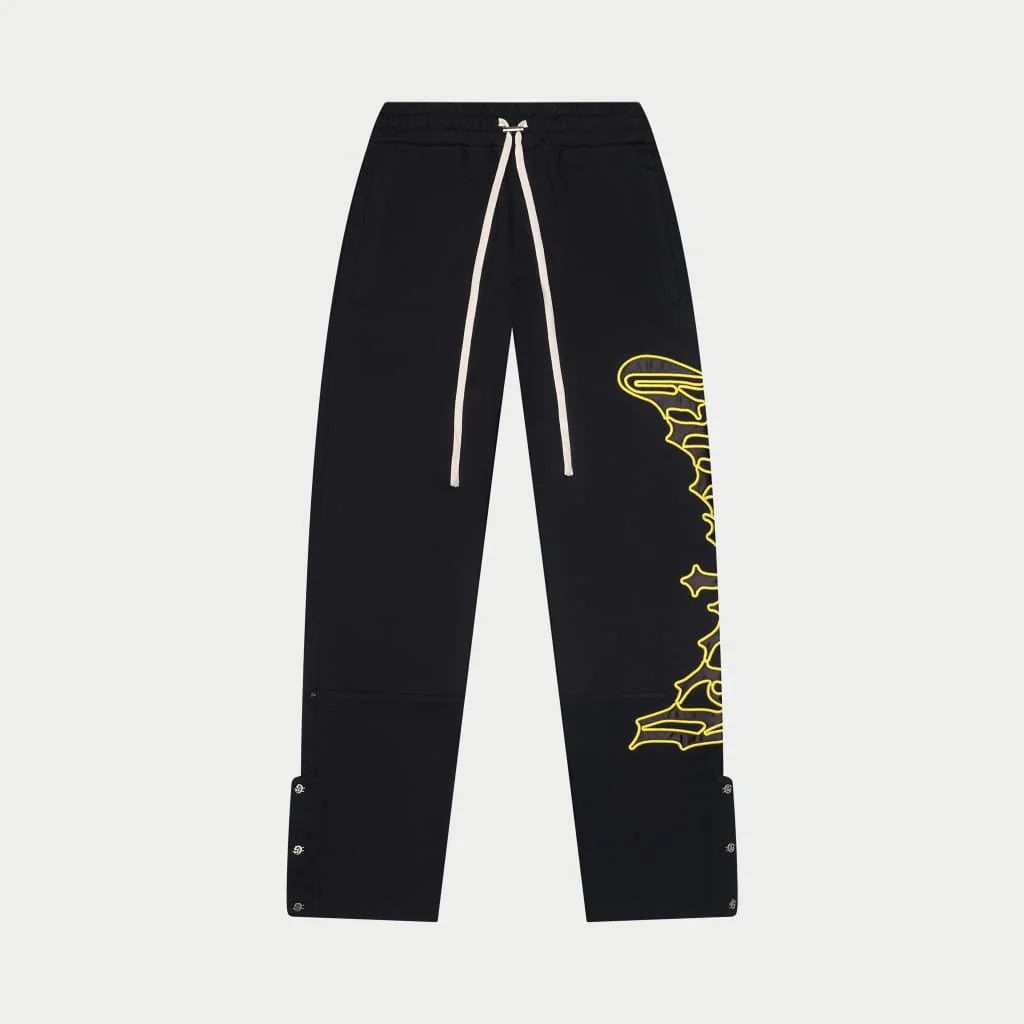 OG Logo Sweatsuit V2 (Blk/Yellow) - GOGLSWTV2YLW