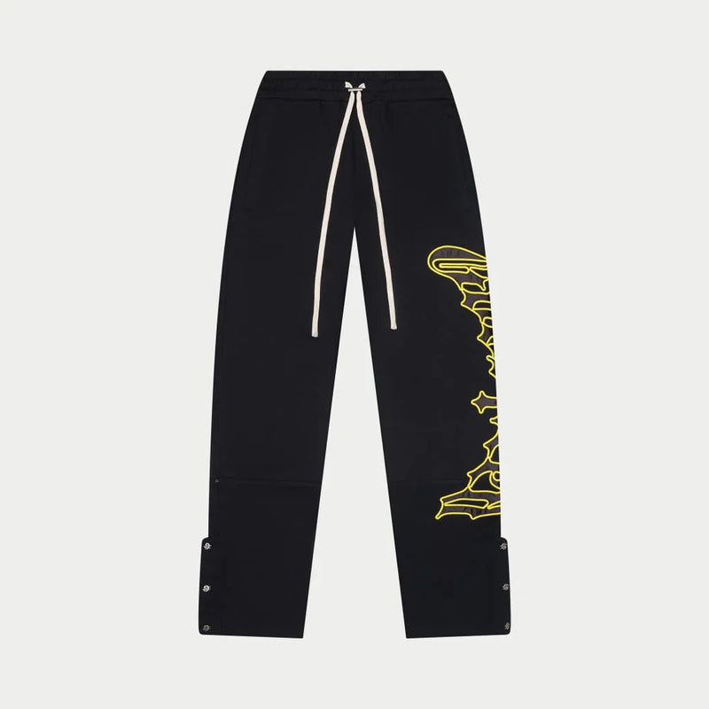 OG Logo Sweatsuit V2 (Blk/Yellow) - GOGLSWTV2YLW