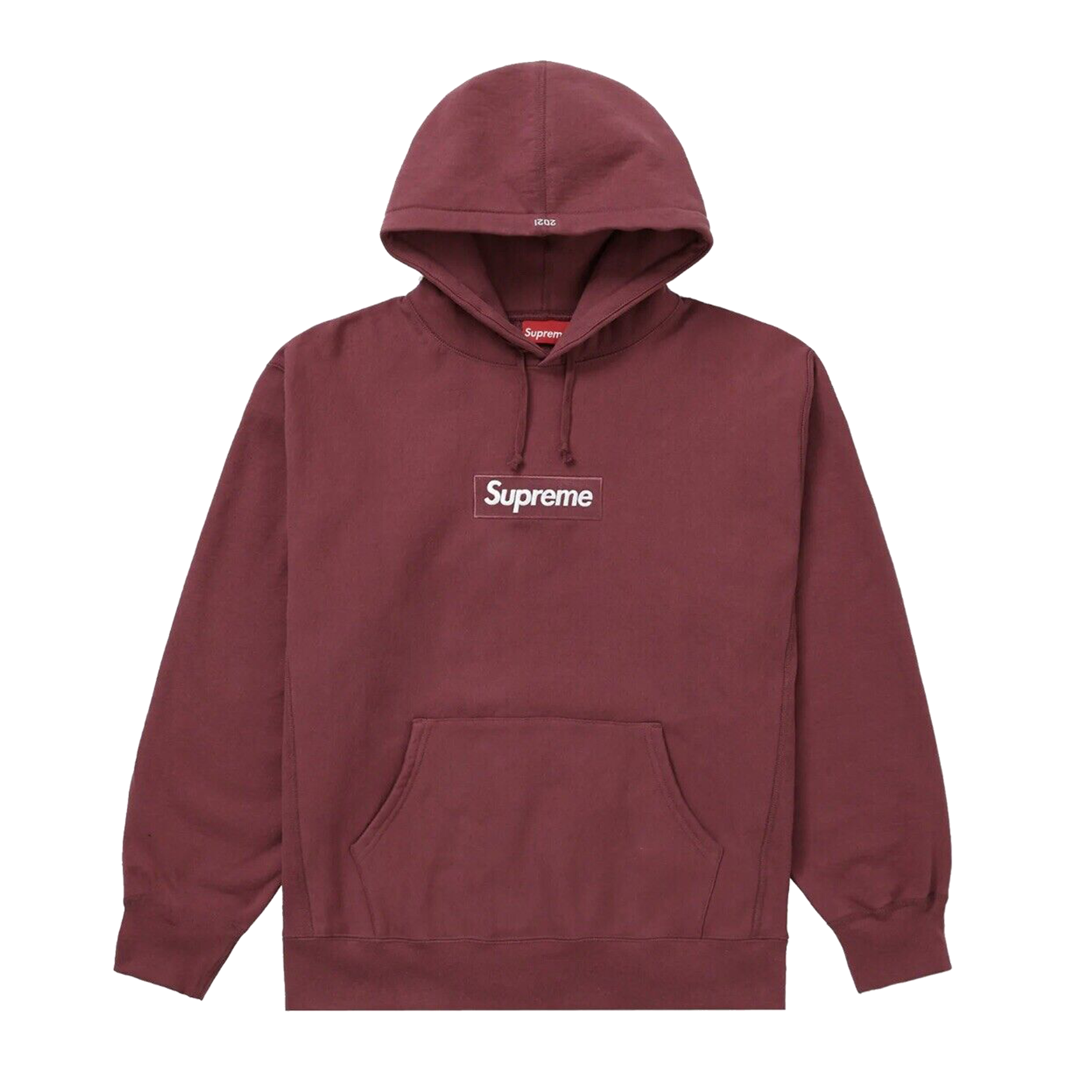 Supreme FW21 Box Logo Sweatshirt Plum