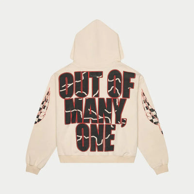 Racer Goldie Hoodie (Bone) - GRCRGOLHDDBNE