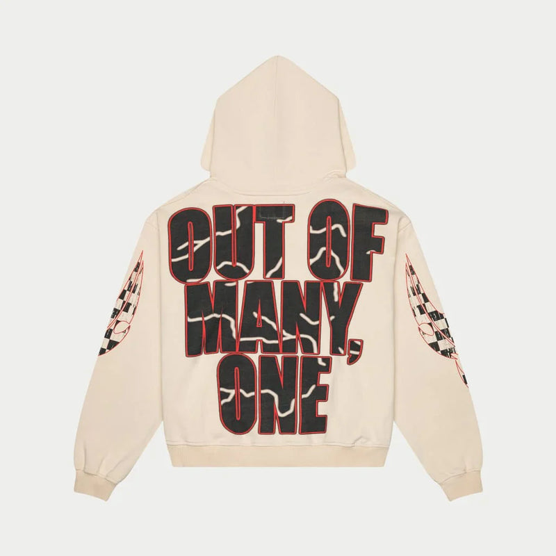 Racer Goldie Hoodie (Bone) - GRCRGOLHDDBNE