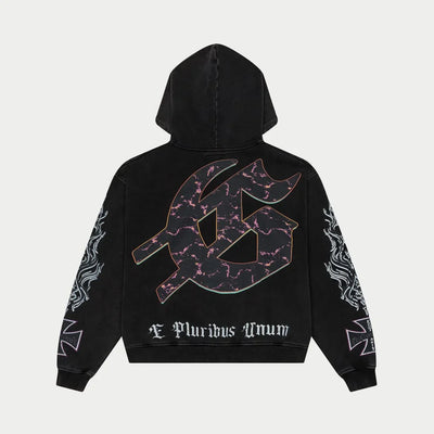 Rock Dreams Hoody (Black wash) - GRKDRMHDDBLKWSH