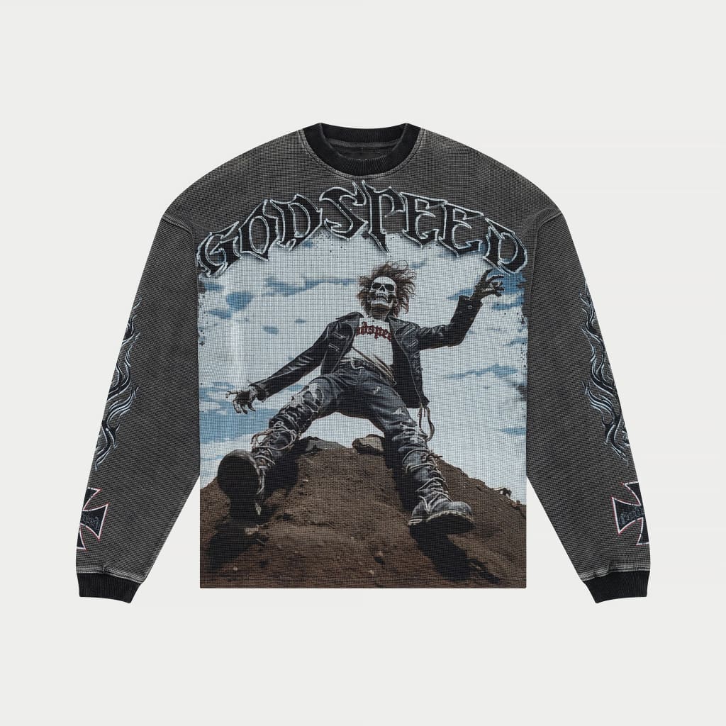 Rocker Thermal Ls (Grey Wash) - GRCKTHLSGRYWSH