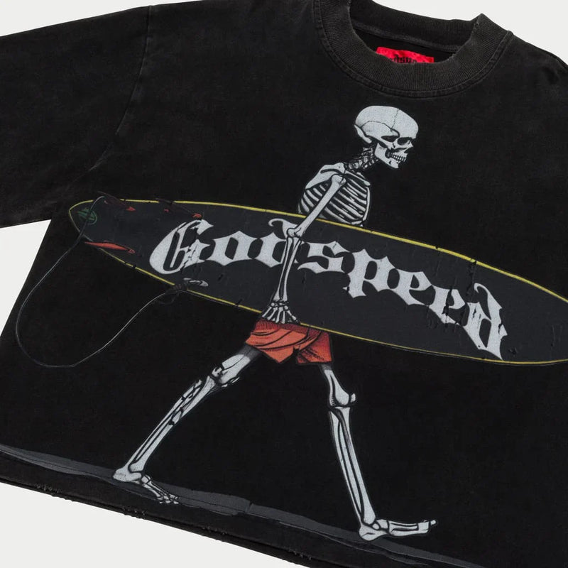 Surf Day T-Shirt (Black) - GO003TEE