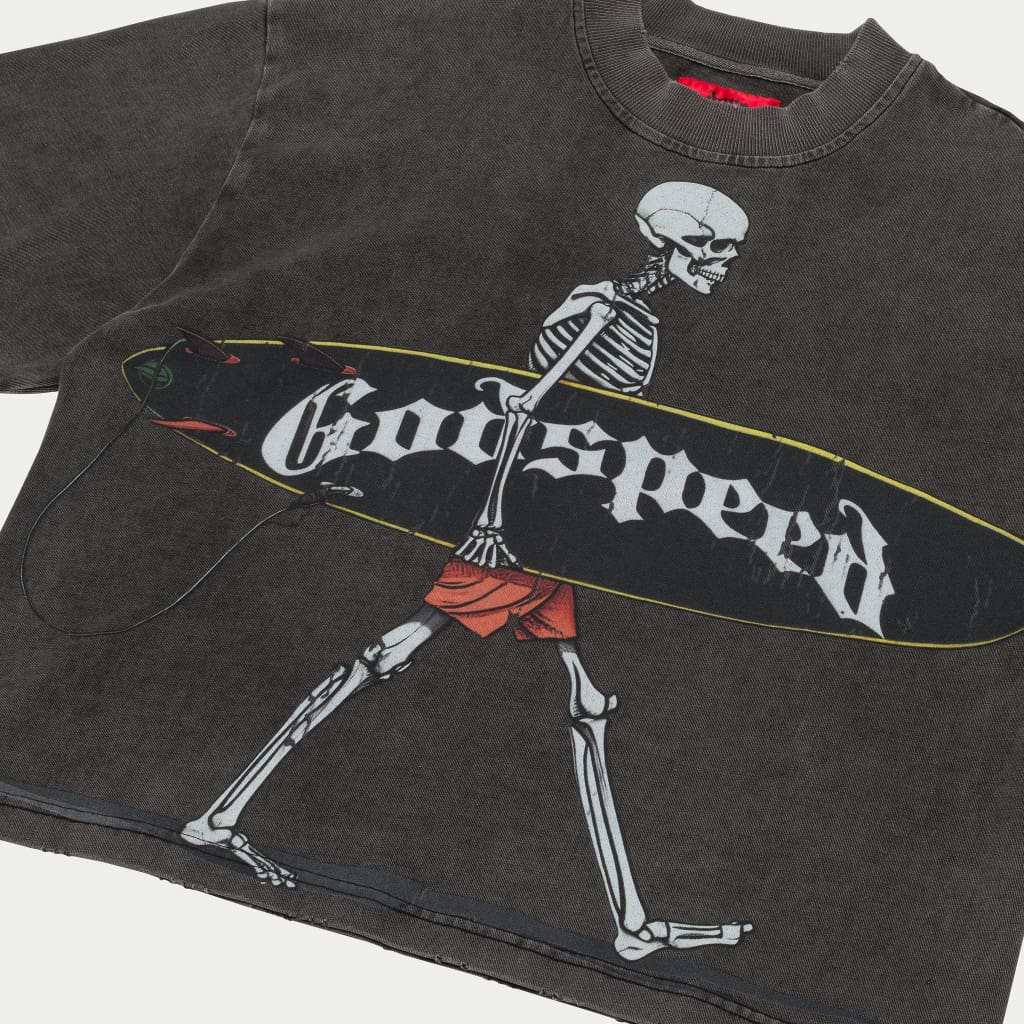 Surf Day T-Shirt (Grey) - GO001TEE